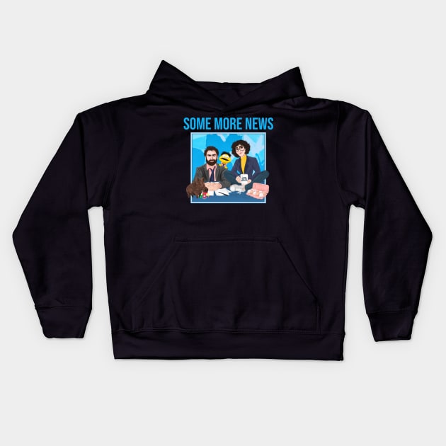 The Some More News Team Kids Hoodie by Some More News